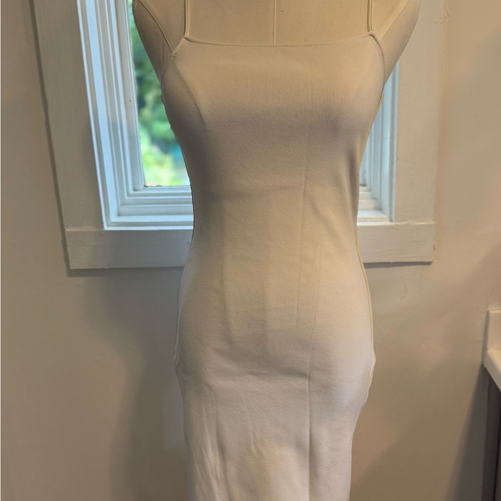 Tom Ford Strapless Cream Dress